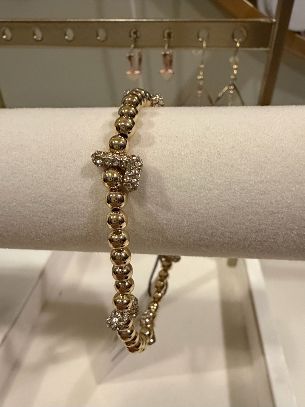 BaubleBar L Crystal Bead Bracelet - Picture 3 of 3